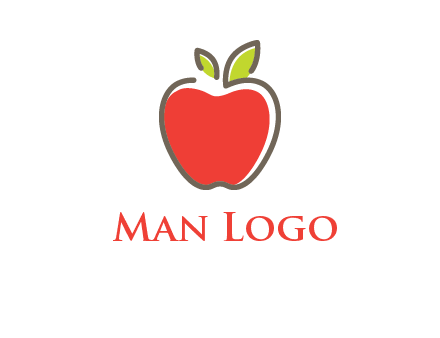 red apple logo
