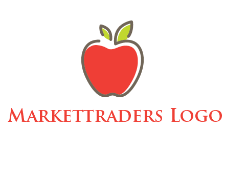 red apple logo
