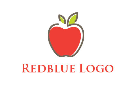 red apple logo