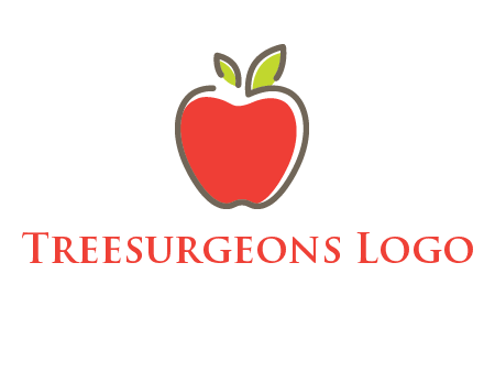 red apple logo