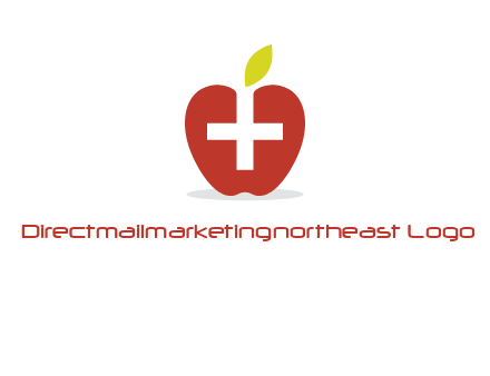 apple with health care cross logo