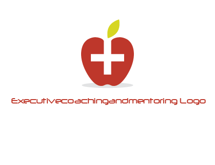 apple with health care cross logo