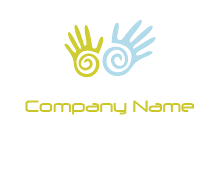 hands spiral education logo