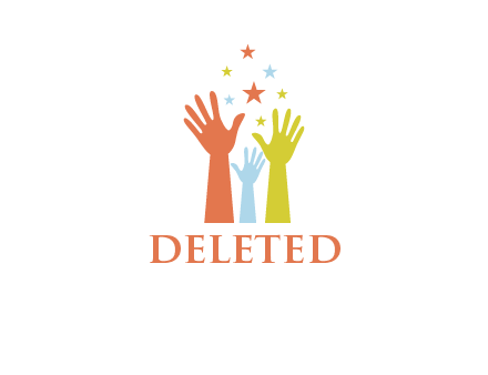 hands with stars education logo