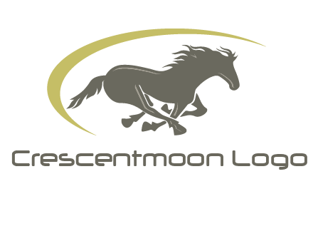 running horse logo