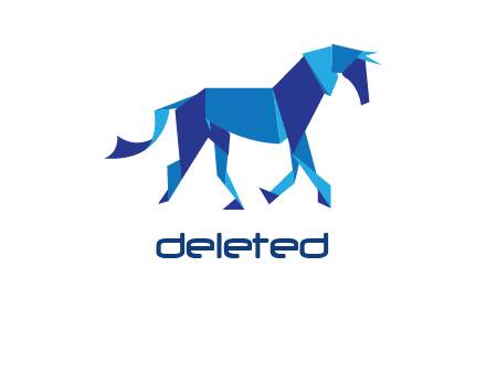 blue horse logo