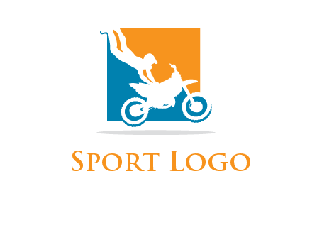 motorcycle stunts logo