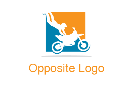 motorcycle stunts logo
