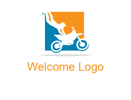 motorcycle stunts logo