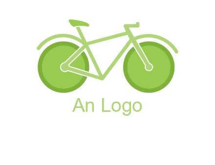 green bicycle logo