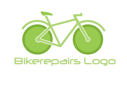 green bicycle logo