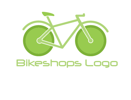 green bicycle logo