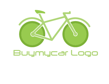 green bicycle logo