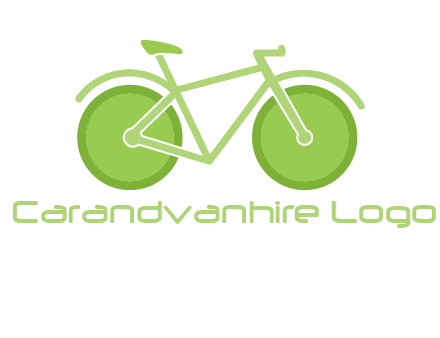 green bicycle logo