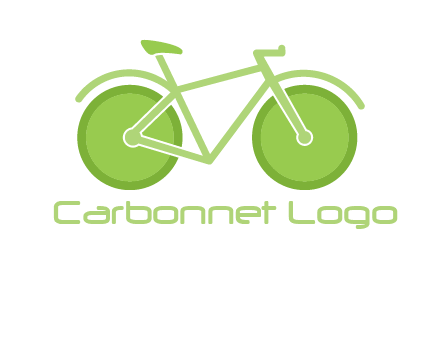 green bicycle logo