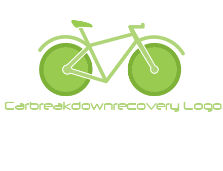 green bicycle logo