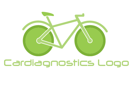 green bicycle logo