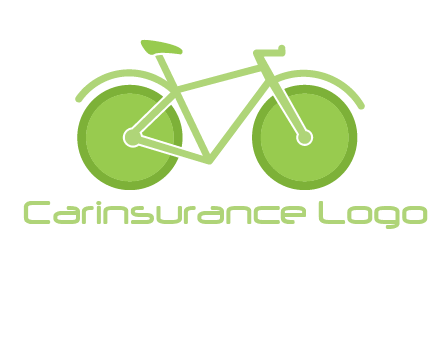 green bicycle logo