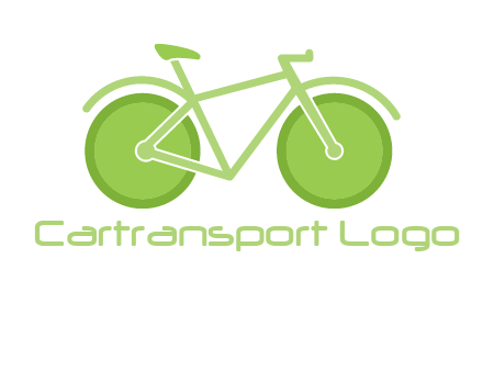 green bicycle logo