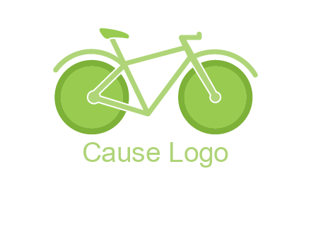 green bicycle logo