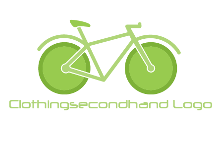 green bicycle logo