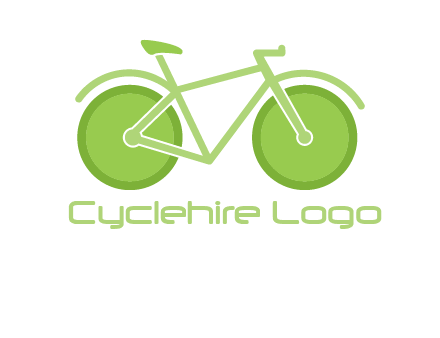 green bicycle logo