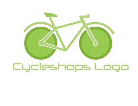 green bicycle logo