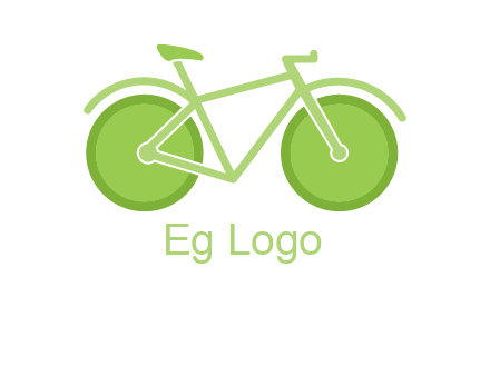 green bicycle logo