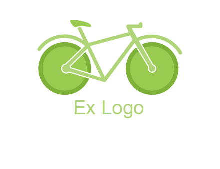 green bicycle logo