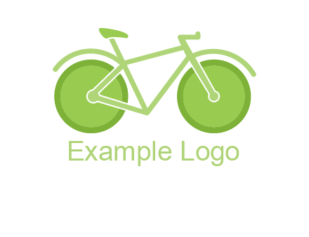 green bicycle logo