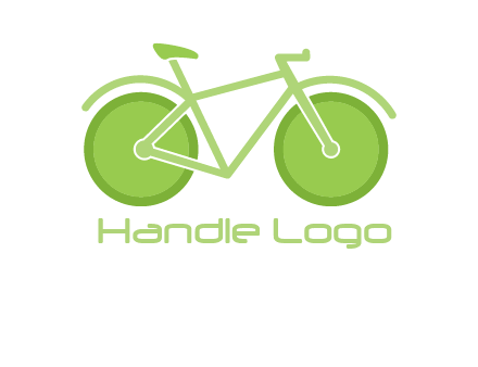 green bicycle logo