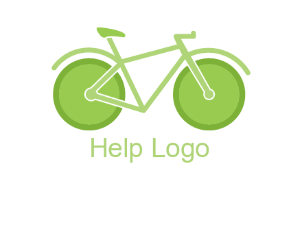 green bicycle logo
