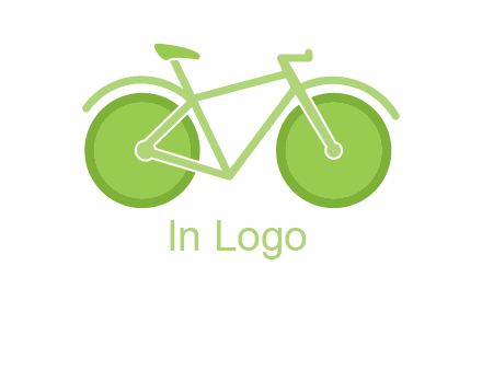 green bicycle logo
