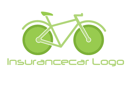 green bicycle logo