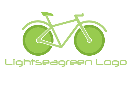 green bicycle logo
