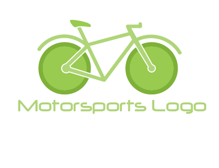 green bicycle logo