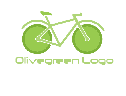 green bicycle logo