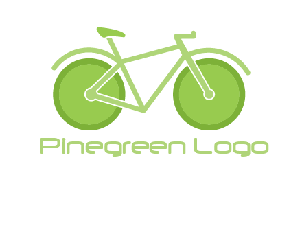 green bicycle logo