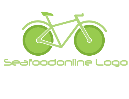 green bicycle logo