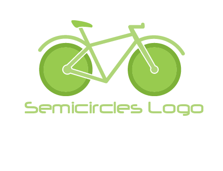 green bicycle logo