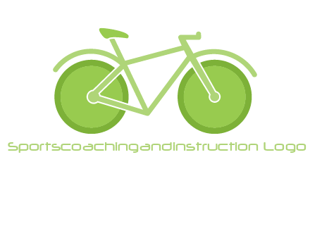 green bicycle logo