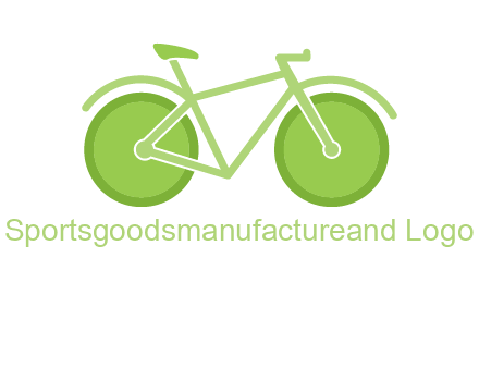 green bicycle logo