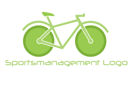 green bicycle logo