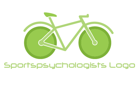 green bicycle logo