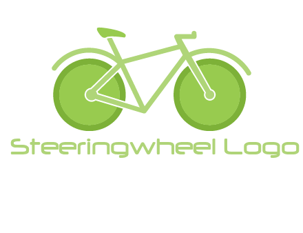 green bicycle logo