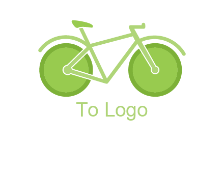 green bicycle logo