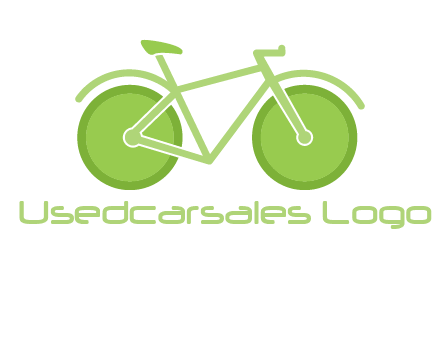 green bicycle logo