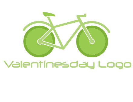 green bicycle logo
