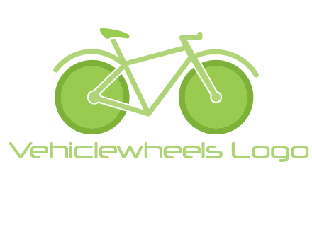 green bicycle logo