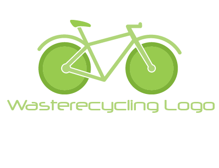 green bicycle logo